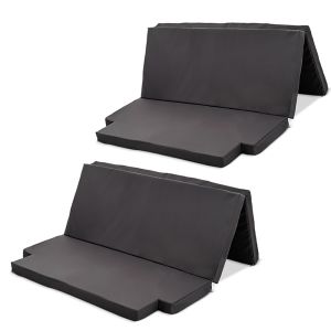 Lot de 2 Matelas pliable compatible avec VW T4 T5 T6 Bus Multivan Vanit FM11