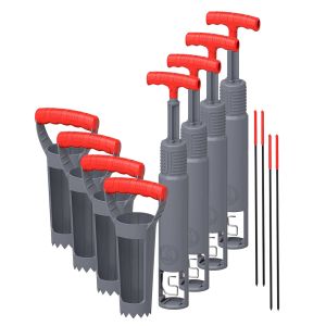 4er-Set Piège à campagnols MF12 Divit antiparasitaire piège mécanique NEW