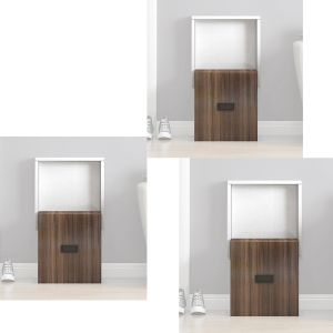 Lot de 3 tabourets à langer muraux pliants Divit tabourets à langer WK11 marron