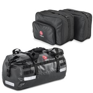 Hecktasche Drybag XB50 + Vario Koffer Innentaschen passend für BMW R 850 / 1200 /1250 GS / Adventure 13-24