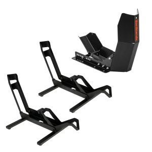 Support de transport Easy-Fix jusqu'à 21 pouces noir + 2x supports à vélo 26 à 29"
