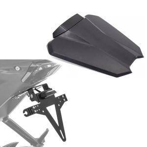 Kennzeichenhalter KH4 mit LED + Soziusabdeckung passend für KTM 1290 Super Duke R 20-23
