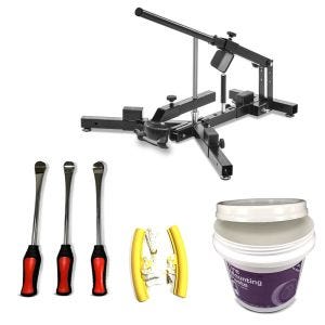 Kit démonte-pneu + démonte-pneu MD4 + pâte de montage 3kg