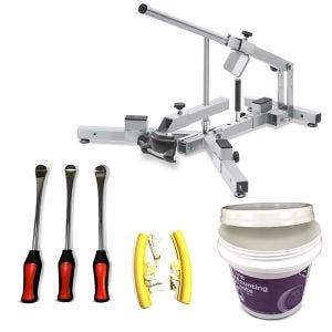 Kit démonte-pneu + démonte-pneu MD4Z + pâte de montage 3kg