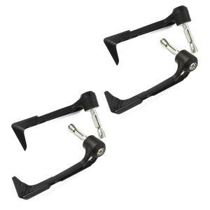 2x Motorrad Hebelschützer Zaddox X11 Hebelschutz Bremshebel Kupplung schwarz