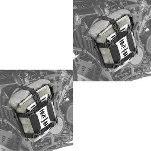 2x Sacoche de protection Bagtecs S3G compatible avec moto étanche 6L