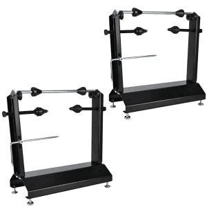 2x Équilibreuse pneu moto ConStands WU22 équilibreuse de roues en noir