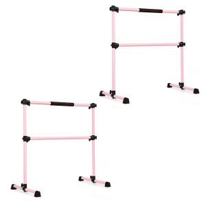 2x Ballett Barre Fitness Cranit BB1 Ballettstange Freistehend