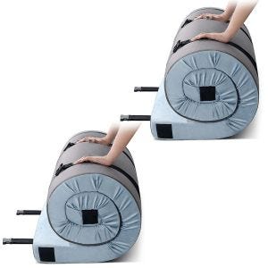 2x Memory Foam Rollbare Matratze Outdoor Camping Matratze FR5