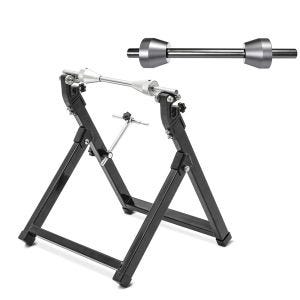 Wuchtbock Motorrad ConStands WU-2 Auswuchtgerät schwarz + Adapter/Auswuchtadapter passend für Ducati 748 95-04