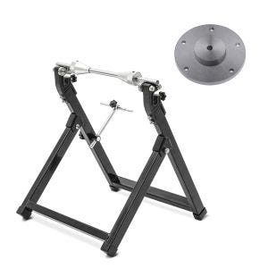 Béquille d'équilibrage moto ConStands WU-2 dispositif d'équilibrage noir + adaptateur/adaptateur d'équilibrage sur mesure pour BMW R 1200 GS 04-18