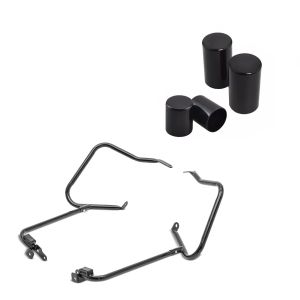 Set Kofferträger passend für Harley Davidson Touring 14-24 mit Schutzbügel Craftride und Docking Kit