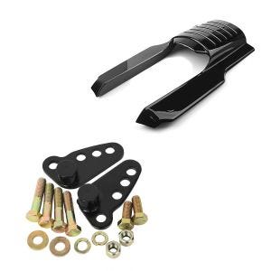 Set Kotflügelverlängerung hinten und Tieferlegungskit 1-3" passend für Harley Davidson Touring 96-08 Craftride