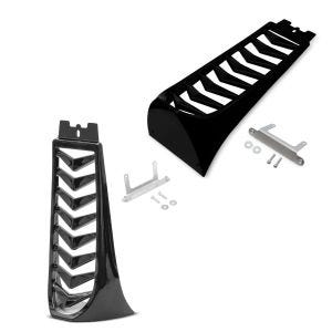 Set 2x Bugspoiler passend für Harley Davidson Softail 18-24 Kühlerabdeckung Craftride