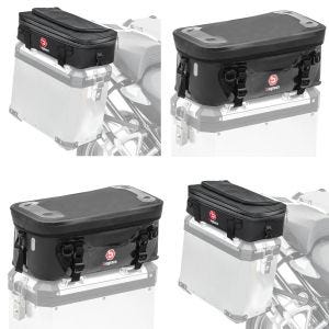 Set 2x Zusatztasche passend für Alukoffer wassserdicht Aluminium Koffer Tasche Bagtecs