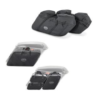 Set Koffer Innentaschen passend für Harley Davidson Touring 08-24 Craftride Paar