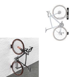Support mural pivotant pour vélo ME84 lève-vélo compatible avec pneu de 54-70mm + Support mural compatible avec vélos pivotant Cranit Velocycle lift vertical FH1 noir