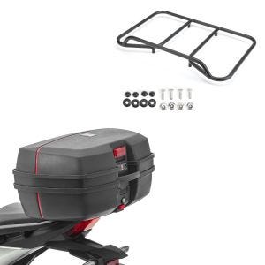 Set: Topcase Bagtecs TB8 45 L + Gepäckträger Vario Topcase passend für BMW R 1200 / 1250 GS 04-23