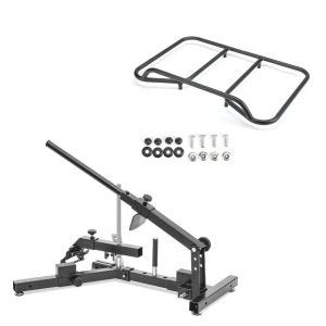 Set: Reifenmontiergerät ConStands passend für Motorradreifen 12-21" Reifenwechsler MD4 + Gepäckträger Vario Topcase passend für BMW R 1200 / 1250 GS 04-23