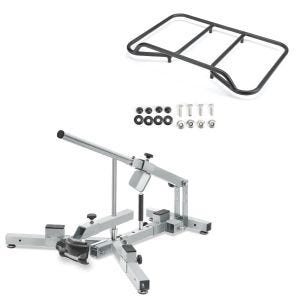 Set: Reifenmontiergerät für Motorradreifen 12-21" Reifenwechsler ConStands MD4Z + Gepäckträger Vario Topcase passend für BMW R 1200 / 1250 GS 04-23