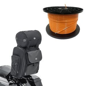 Set: 300m Begrenzungskabel für Mähroboter Ø4,0mm Extra Stark+ Sissybar Tasche SXL