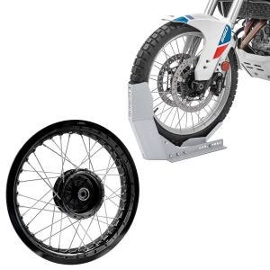 Set: Felge 2,5x16 breit passend für Simson S51 S50 S70 Schwalbe KR51 AF23 schwarz + Transportständer Motorradwippe Easy Fix verzinkt