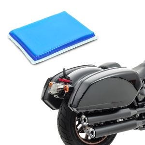 Set: valises latérales sur mesure pour Harley Davidson Low Rider/S/ST 18-24 Craftride HB13 + gel pad coussin intégré XL adapté pour selle moto 25x20x1,5 cm