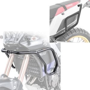 Set Pare carter haut et Protection Arrière adapté à Yamaha Tenere 700 19-24 Motoguard RG19