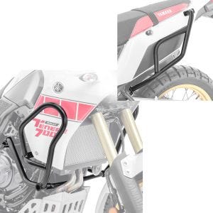 Set Pare carter moteur et Protection Arrière adapté à Yamaha Tenere 700 19-24 Motoguard RG20
