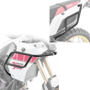 Set Pare carter haut et Protection Arrière adapté à Yamaha Tenere 700 19-24 Motoguard RG23
