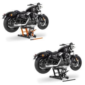 Set: Hebebühne L für Harley und Chopper -680kg + Hebebühne Mid L für Harley und Chopper bis 680kg og_1