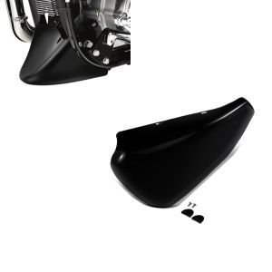 Set: Batterieabdeckung links Harley Sportster 14-20 + Bugspoiler Harley Davidson Sportster 04-20 in schwarz_1