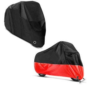 Set: Abdeckplane XXXXL Faltgarage schwarz + Abdeckplane XXXL Faltgarage schwarz-rot_1
