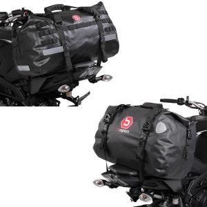 Set: Hecktasche Drybag XB50 Wasserdicht Volumen 50l + Hecktasche Drybag TB40 Wasserdicht Volumen 40l