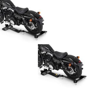 Set: Rail de Rangement M3 noir réglable + Rail de Rangement M2 noir