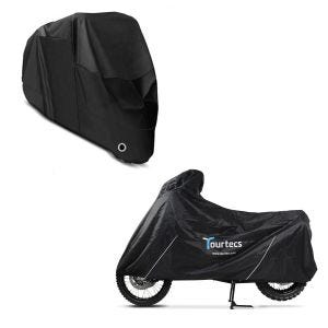Set: Abdeckplane Tourtecs XL schwarz + Abdeckplane XL Faltgarage schwarz_1