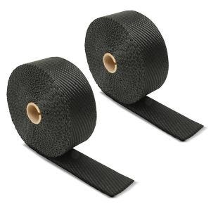 2x Bande thermique moto Craftride Protection thermique echappement 15m noir Discount Set