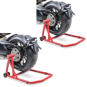 2x Einarmständer KTM 1290 Super Duke / R 14-21 Montageständer ConStands Single-Classic rot Spar-Set_1
