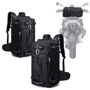 2x Rucksack Bagtecs HK2 Hecktasche 35Ltr in schwarz Spar-Set
