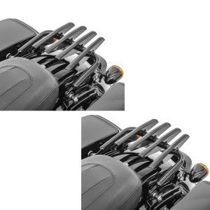 2x Gepäckträger Harley Davidson Touring 09-21 Craftride abnehmbar in schwarz Spar-Set_1