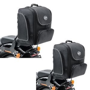 2x Sissybar Tasche Craftride TM4 Hecktasche 39-49 Liter schwarz Spar-Set_1