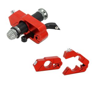 2x Bremshebelschloss / Diebstahlsicherung PT22 rot Spar-Set_1