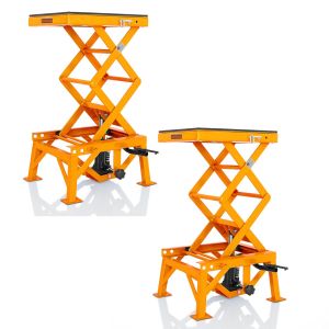 2x Enduro Motorradheber Cross-Lift XL für Dirt-Bikes von ConStands orange Spar-Set_1