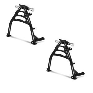 2x Hauptständer mit ABE passend für Honda Transalp XL 650 V 00-06 Mittelständer ConStands Spar-Set