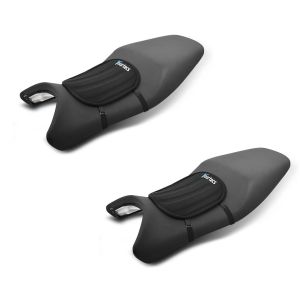 2x Gel Sitzkissen Tourtecs Neopren S Gelkissen Sitzauflage in schwarz Spar-Set_1