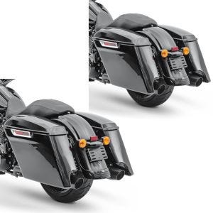 2x Seitenkoffer Stretched für Harley Davidson Street Glide (FLHX) 14-20 Craftride Spar-Set_1