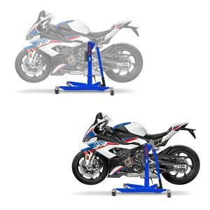 2x Zentralständer BMW S 1000 RR 19-21 Blau Motorradheber ConStands Power-Classic Spar-Set_1