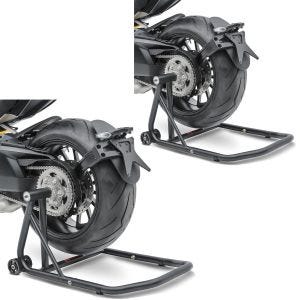 2x Einarmständer Ducati Diavel / S 11-20 Montageständer ConStands Single-Classic schwarz matt Spar-Set_1