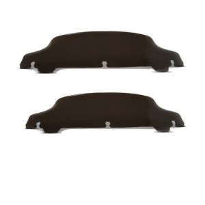 2x Windschild 5" passend für Harley Davidson Electra-Street Glide 14-24 dunkel getönt Craftride Spar-Set