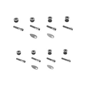 2x Anbausatz Docking Hardware Kit für Harley-Davidson Dyna Street Bob 09-17 / Low Rider S Craftride Spar-Set_1
